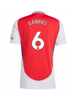 Arsenal Gabriel Magalhaes #6 Heimtrikot 2024-25 Kurzarm